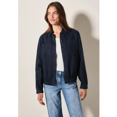 Abbildung von Cecil Blouson Bomberjacke, Damen, Größe: Large, Blau