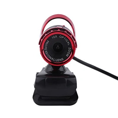 Abbildung von Bewinner Webcam für PC, Desktop Laptop Computer Kamera USB HD Videokamera mit Mikrofon, 12,0 Mio Pixel Clip on Webkamera 360 Drehbare Stand Camcorder, 640 * 480 dynamische Auflösung