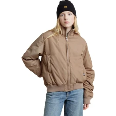Abbildung von G STAR Transitional Bomberjacke, Damen, Größe: Small, Desert sand