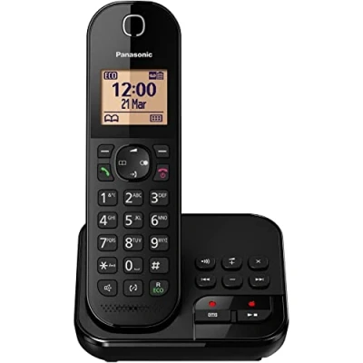 Abbildung von Panasonic Anrufbeantworter KX TGC420GB schnurlos mit Anrufbeantworter.