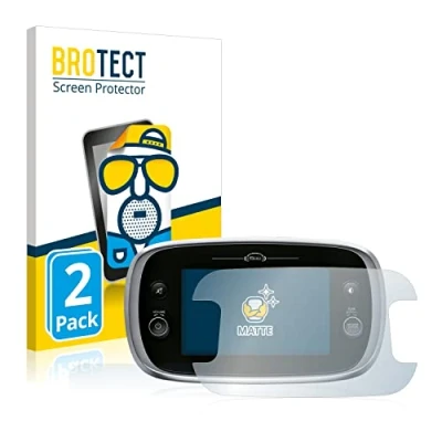 Abbildung von BROTECT Entspiegelungs Schutzfolie für Fiat 500X Uconnect 7&quot; (2 Stück) Matte Displayschutz Folie, Anti Reflex, Fingerprint