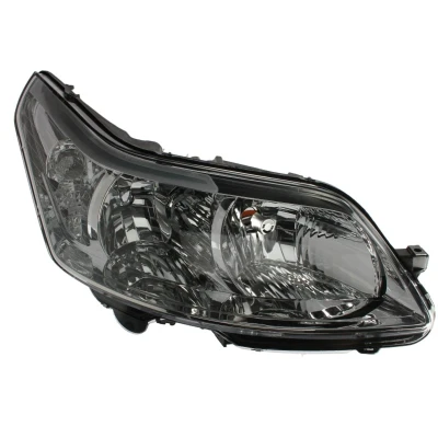 Abbildung von VAN WEZEL 0970962 Scheinwerfer rechts H7, H1 glasklar mit Blinklicht für Rechtsverkehr Stellmotor LWR PX26d CITROËN: C4 I Schrägheck, Coupe