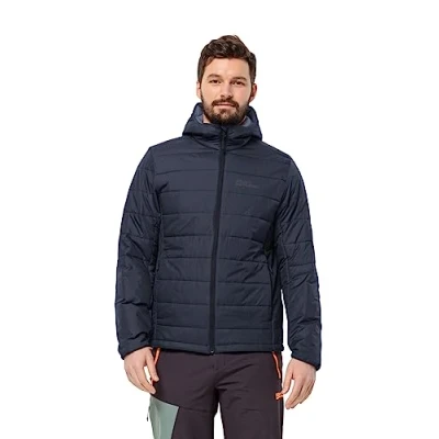 Abbildung von Jack Wolfskin Lapawa INS Hoody Winterjacke, Herren, Größe: Small, Night blue