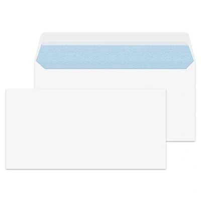 Abbildung von Blake Everyday 23882/250 Briefumschläge Haftklebung Weiß, DL 110 x 220 mm, 100 g/m² 250 Stück