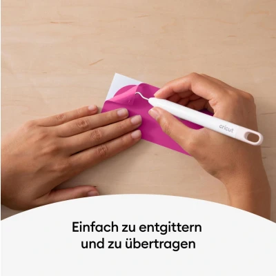 Abbildung von Cricut Dekorationsfolie Wärmeaktivierte Vinyl Folie HOT Pink, Farbveränderung, gestalten, dekorieren, Vinylaufkleber