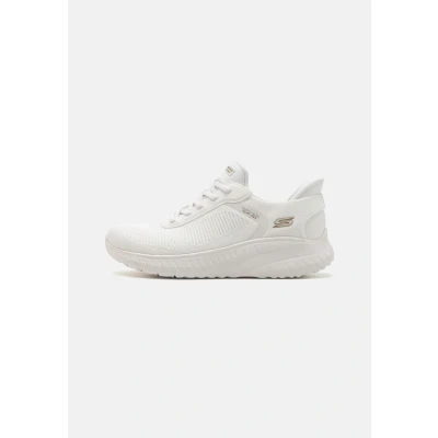 Abbildung von Skechers Wide Fit BOBS Squad Chaos Sneaker low, Damen, Größe: 36, Off white Schuhe