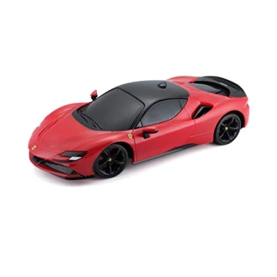 Abbildung von Maisto Tech R/C Ferrari SF90 Stradale: Ferngesteuertes Auto im Maßstab 1:24, 2,4 GHz, mit Pistolengriff Steuerung, ab 5 Jahren, 20 cm, rot (581532)