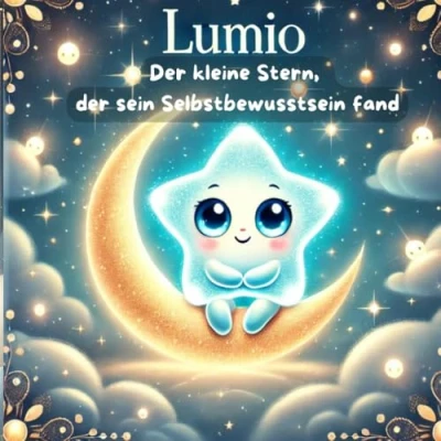 Abbildung von Lumio der kleine Stern, sein Selbstbewusstsein fand