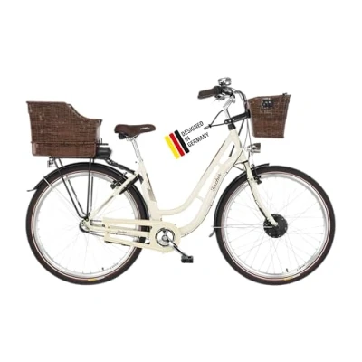 Abbildung von FISCHER Fahrrad E Bike &quot;CITA ER 1804 418 48&quot;, 3 Gang, Shimano, Nexus, Frontmotor 250 W, (Schloss), Pedelec, Elektrofahrrad für Damen u. Herren, Cityrad