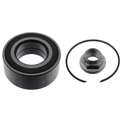 Abbildung von FEBI BILSTEIN 100177 Radlagersatz mit Achsmutter integriertem magnetischen Sensorring, ABS Sicherungsring 82 Schrägkugellager