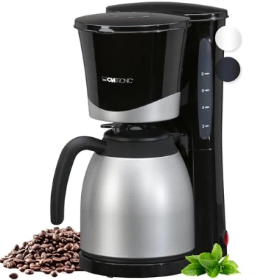 Abbildung von Clatronic Filterkaffeemaschine KA 3327 schwarz Kaffeemaschine Fassungsvermögen Tassen=10