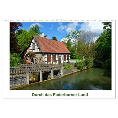Abbildung von Durch das Paderborner Land (Wandkalender 2025 DIN A3 quer), CALVENDO Monatskalender