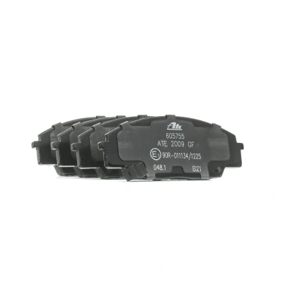 Abbildung von ATE 13.0460 5755.2 Bremsbelagsatz mit akustischer Verschleißwarnung HONDA: S2000, CIVIC 8 Hatchback, 7 Hatchback