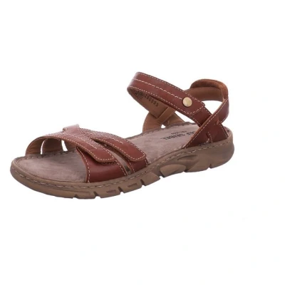 Abbildung von Josef Seibel Brenda 06 Sandale, Sommerschuh, Sandalette, Plateauabsatz, mit Klettverschluss