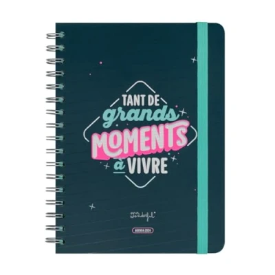 Abbildung von Mr. Wonderful Agenda Wonder 2024 Wochenansicht so viele tolle Momente zu leben, 22,1 x 2,1 15,6 cm