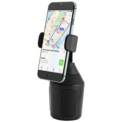 Abbildung von MidGard Autohalterung für KFZ Getränkehalter, Cup Mount Handy Halterung Smartphone Halterung, (bis 7.5 Zoll)
