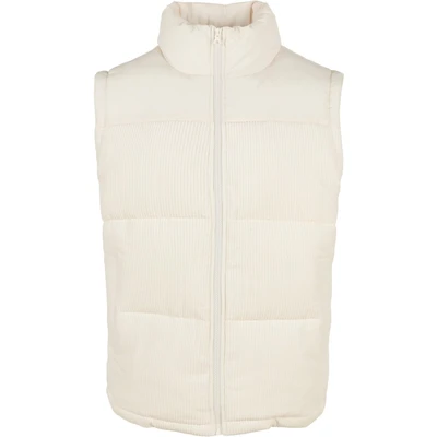 Abbildung von Urban Classics CORD Weste, Herren, Größe: 5XL, Whitesand