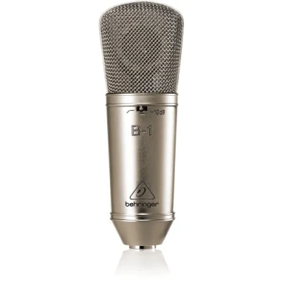 Abbildung von Behringer B 1 Großmembran Studio Kondensatormikrofon mit Gold Sputter