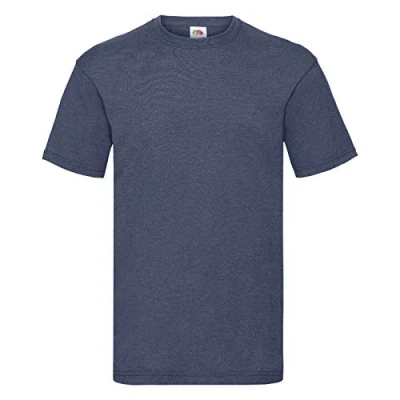 Abbildung von Fruit of the Loom Valueweight T Shirt Diverse Farbsets S M L XL XXL 3XL 4XL 5XL (3XL, Vintage Heather Navy)