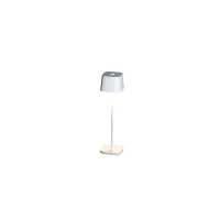 Abbildung von KONSTSMIDE LED Tischleuchte Capri Mini, fest integriert, Warmweiß, Mini USB Tischl. weiß, 2700/3000K, dimmbar, eckig