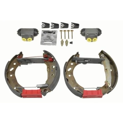 Abbildung von TRW GSK1676 Bremsensatz, Trommelbremse mit Radbremszylinder Superkit FORD: KA Schrägheck, FIESTA 4, Puma, MAZDA: 121 III Hatchback