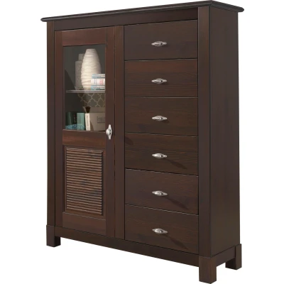 Abbildung von Home affaire Highboard &quot;Rauna&quot;, Breite 103 cm