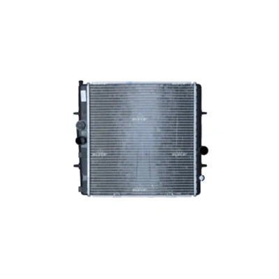Abbildung von NRF EASY FIT 509523 Kühler, Motorkühlung Aluminium 395 380 24 mit Anbauteilen Kühlrippen gelötet PEUGEOT: 206 Schrägheck, SW, 206+ Schrägheck