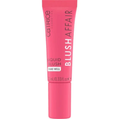 Abbildung von Catrice Blush Affair Liquid Blush, Rouge, Nr. 010, Pink, hochpigmentiert, sofortiges Ergebnis, natürlich, matt, vegan, ohne Parfüm, Alkohol, Konservierungsstoffe, 1er Pack (10ml)