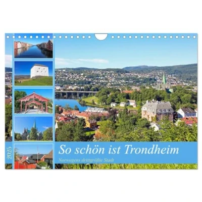 Abbildung von So schön ist Trondheim (Wandkalender 2025 DIN A4 quer), CALVENDO Monatskalender