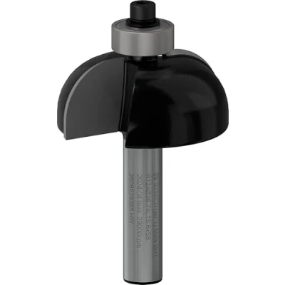 Abbildung von Bosch Fräswerkzeug HULK MIT SCHNEIDER HM 8MM L16MM R1