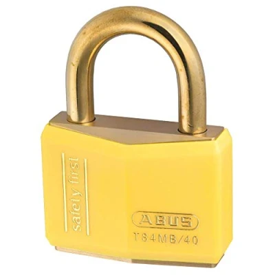 Abbildung von T84mb/40 40mm Gelb Safety First Rostfreie Vorhängeschloss Keyed 8402...