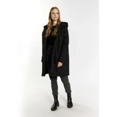 Abbildung von Dreimaster SET Altiplano Wintermantel, Damen, Größe: 40, Schwarz