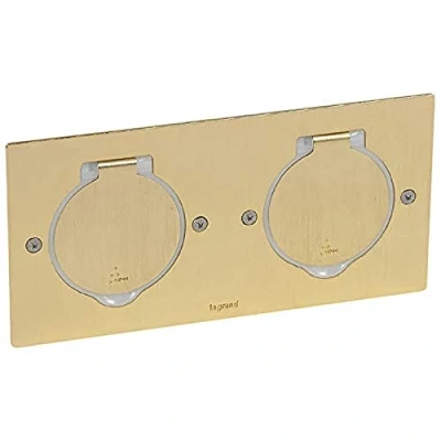 Abbildung von Legrand 89712 Deckelsatz 2X2Mod Bronze Quad