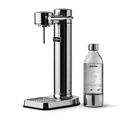 Abbildung von Aarke Wassersprudler Carbonator 3 Sparkling Water Machine polished steel