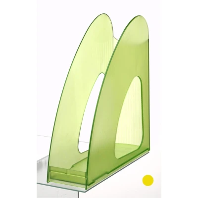 Abbildung von HAN Stehsammler antistatisches, schwermetallfreies Polystyrol grün transparent , DIN C4