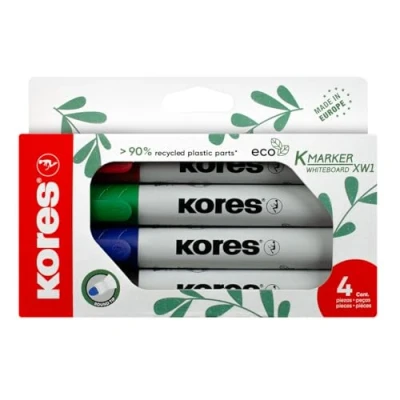 Abbildung von Kores Whiteboardmarker ECO XW1 M20724 sortiert 4 Stück