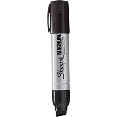 Abbildung von Paper Mate 481812 Permanentmarker Metal Keilspitze 5 15, schwarz