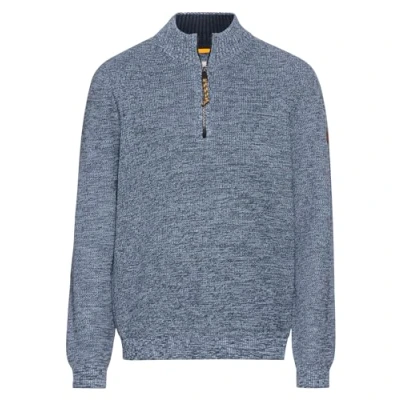 Abbildung von camel active Strickpullover, Herren, Größe: 4XL, Denim blue