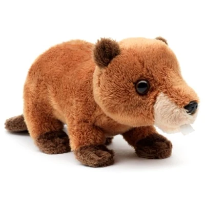 Abbildung von Uni Toys Biber Plushie 20 cm (Länge) Plüschtier, Kuscheltier