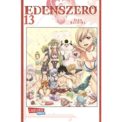 Abbildung von Edens Zero 13: Action, galaktische Abenteuer und eine blaue Katze Cooler Weltraum Epos vom Fairy Tail Zeichner!