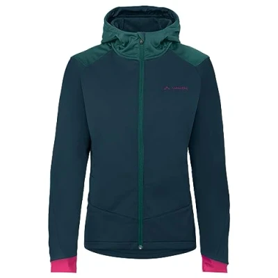 Abbildung von Vaude Qimsa Softshelljacke Dark sea, Damen, Größe: 38, sea