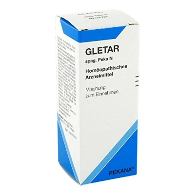 Abbildung von Gletar Spag.peka N Tropfen 50 ml