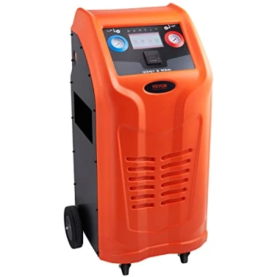 Abbildung von VEVOR Kältemittelabsauggerät Kältemittel Absaugstation 1000 W Absauggerät Kältemittelrückgewinnungsmaschine 220 240 V 0,7 lbs/min