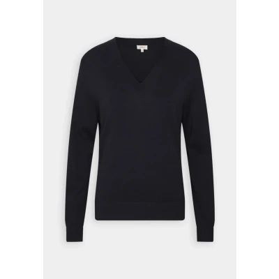 Abbildung von s.Oliver V NECK Strickpullover, Damen, Größe: 34, Dark blue