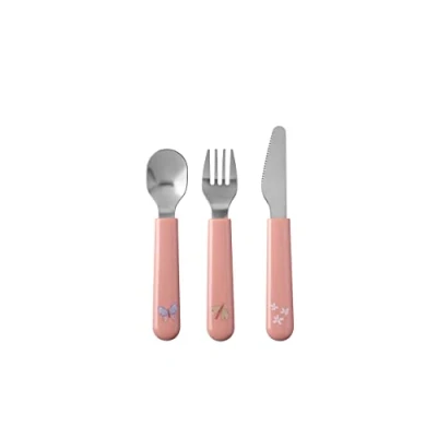 Abbildung von Kinderbesteck Set Mio 3 teilig Little Dutch Flowers &amp; Butterflies Mepal