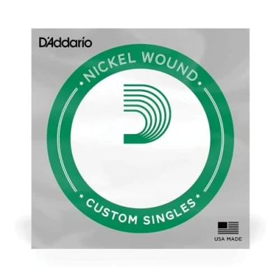 Abbildung von D&#039;Addario NW028 Nickel Einzelsaite für Gitarren 0,07 cm (0,028 Zoll)