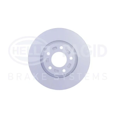 Abbildung von HELLA PRO High Carbon 8DD 355 128 241 Bremsscheibe 300 25 05/05 114,3 innenbelüftet beschichtet hochgekohlt ohne Radbefestigungsbolzen, Radnabe