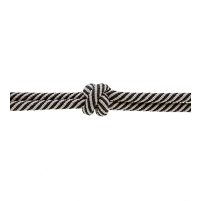Abbildung von Kerbl Knotenhalfter Navy/Beige Vollblut