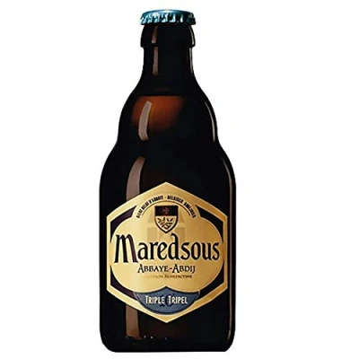 Abbildung von Original belgisches Bier MAREDSOUS Triple 10% vol 6 x 33 cl. Karneval und Party!!