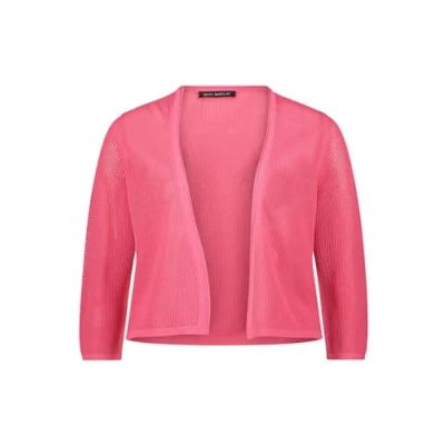 Abbildung von Betty Barclay Manches 3/4 Strickjacke, Damen, Größe: 36, Pink flambé